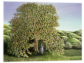 Acrylic print Chestnut Tree and Lovers - Liz Wright