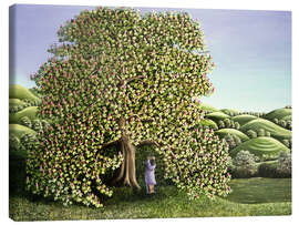 Tableau sur toile Chestnut Tree and Lovers - Liz Wright