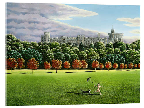 Obraz na szkle akrylowym Streaking at Windsor Castle