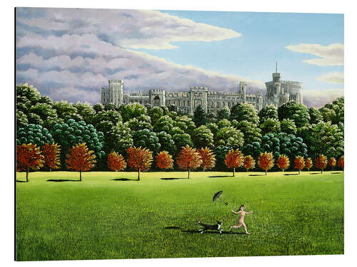 Tableau en aluminium Streaking at Windsor Castle