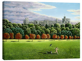 Quadro em tela Streaking at Windsor Castle