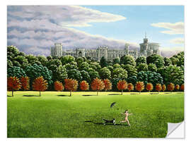 Wall sticker Streaking at Windsor Castle