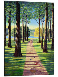 Aluminium print Stroll in Richmond Park - Liz Wright