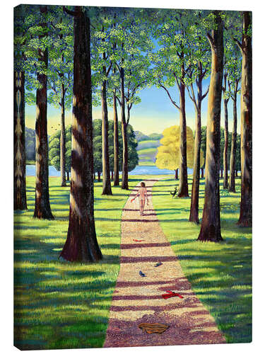 Canvas print Stroll in Richmond Park