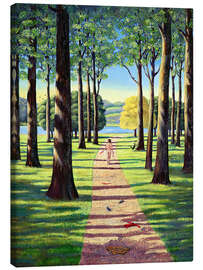 Canvas print Stroll in Richmond Park - Liz Wright