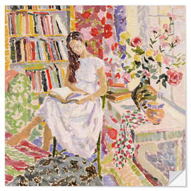 Sticker mural A Corner of the Studio, Autumn Afternoon - Hugo Grenville