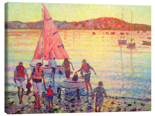 Canvas print Returning Home, Late Summer Evening