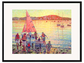 Framed art print Returning Home, Late Summer Evening