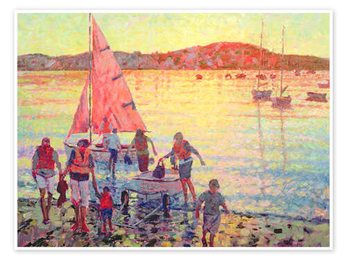 Poster Returning Home, Late Summer Evening