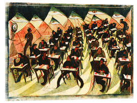 Acrylglasbild Der Prüfungsraum, 1934