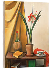 Wood print Still Life with Amaryllis, 1926