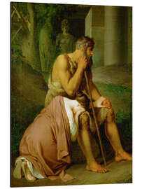 Alubild Ödipus und Antigone - Johann Peter Krafft