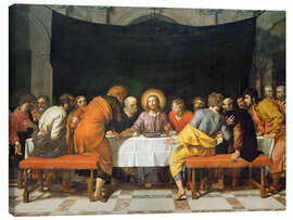 Canvas print The Last Supper - Frans II Pourbus
