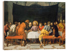 Quadro de madeira The Last Supper - Frans II Pourbus