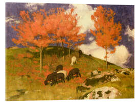 Acrylglasbild Wildkirschen in Tirol - Adrian Scott Stokes