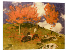 Hartschaumbild Wildkirschen in Tirol - Adrian Scott Stokes