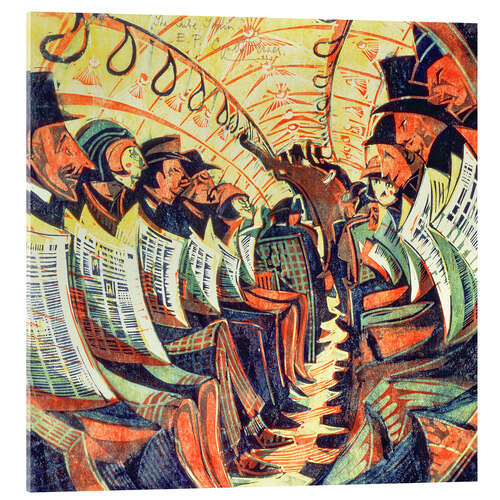 Acrylic print The Tube Train, 1934
