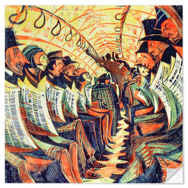 Adesivo murale The Tube Train, 1934