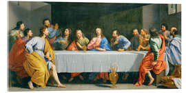 Stampa su vetro acrilico La petite Cene - The Last Supper