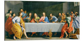 Aluminium print La petite Cene - The Last Supper - Philippe de Champaigne