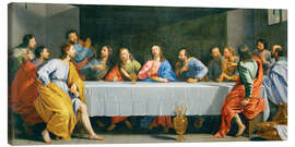 Canvas print La petite Cene - The Last Supper