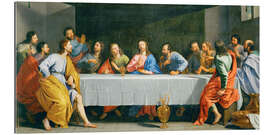 Cuadro de plexi-alu La petite Cene - The Last Supper - Philippe de Champaigne