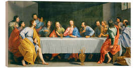 Tableau en bois La petite Cène - La Cène - Philippe de Champaigne