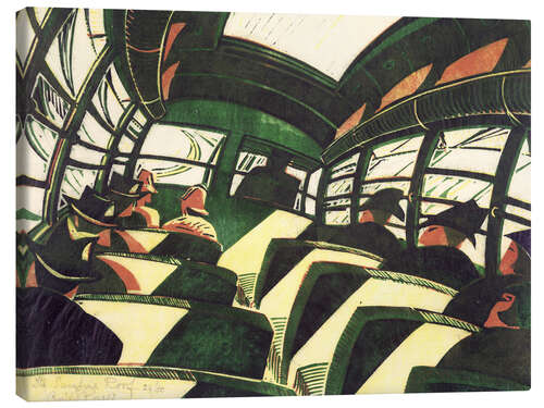 Canvas print The Sunshine Roof, 1934