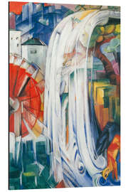 Alubild Die verhexte Mühle, 1913 - Franz Marc
