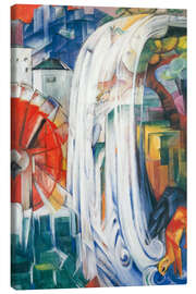 Tableau sur toile The Enchanted Mill, 1913 - Franz Marc