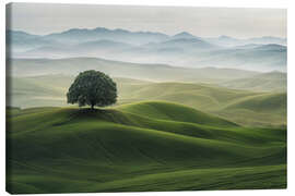 Tableau sur toile Green Landscape