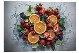 Aluminiumtavla Variety of fruits