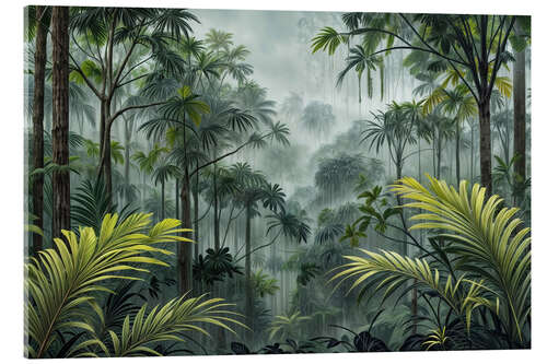 Acrylic print Jungle