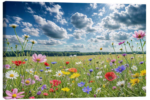 Canvas print Wildflowers