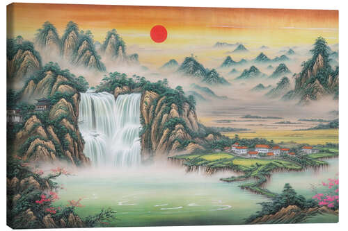 Canvas print Chinese Painting