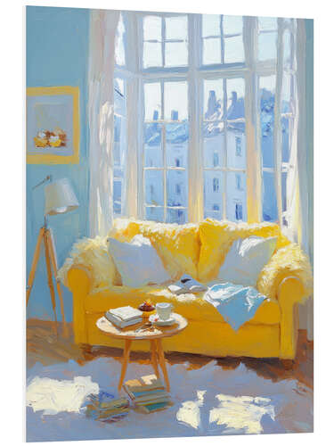 PVC-taulu Sunny March morning