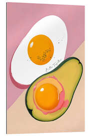 Gallery print Better Together - Avocado and Eggs Breakfast Roommates