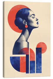 Canvas print Retrometric - Abstract Beauty - Philippe HUGONNARD