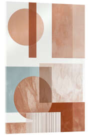 Tableau en verre acrylique Retrometric - Design Mocha - Philippe HUGONNARD