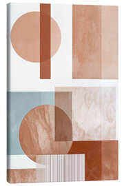 Canvas print Retrometric - Design Mocha - Philippe HUGONNARD