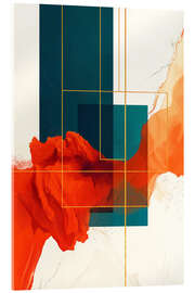 Tableau en verre acrylique Retrometric - Chromatic Seventies I - Philippe HUGONNARD
