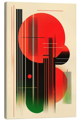 Tableau sur toile Retrometric - 70s Design Aesthetic