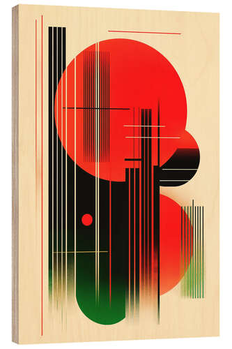 Puutaulu Retrometric - 70s Design Aesthetic