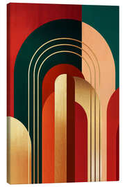 Tableau sur toile Retrometric - 70s Fusion - Philippe HUGONNARD