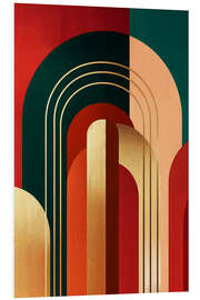 Hartschaumbild Retrometric - 70s Fusion