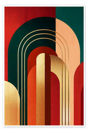 Wandbild Retrometric - 70s Fusion - Philippe HUGONNARD