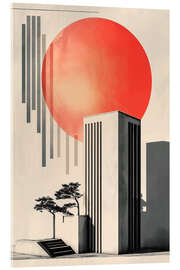 Acrylic print Retrometric - Solar Design - Philippe HUGONNARD