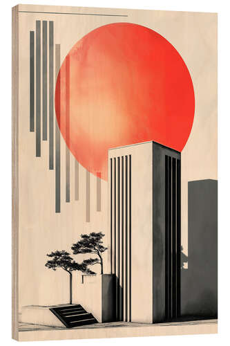 Tableau en bois Retrometric - Solar Design