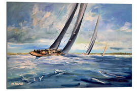 Magnettafel Drei Yachten