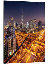 Cuadro de aluminio Dubai Skyline - Achim Thomae